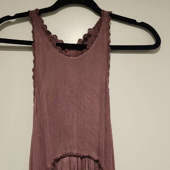 POL Sleeveless Mauve Maxi Dress - Picture 3 of 8